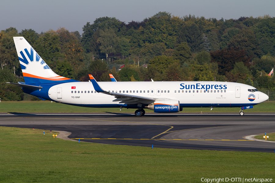 SunExpress Boeing 737-8HC (TC-SNF) | Photo 517630