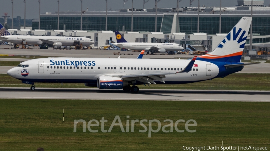 SunExpress Boeing 737-8HC (TC-SNF) | Photo 230055