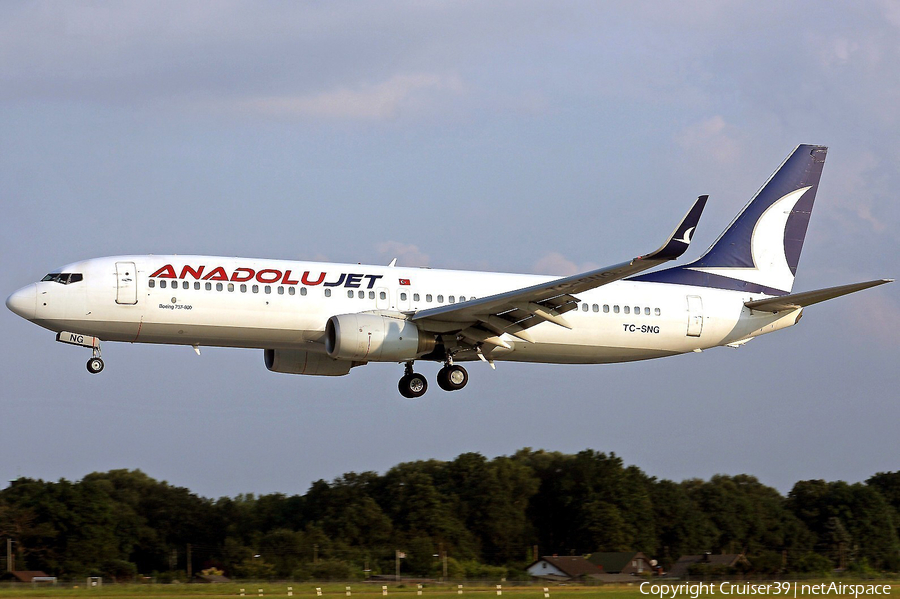 AnadoluJet Boeing 737-8HC (TC-SNG) | Photo 70280