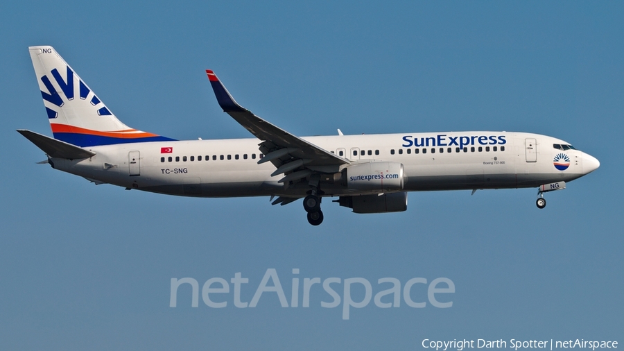 SunExpress Boeing 737-8HC (TC-SNG) | Photo 282756