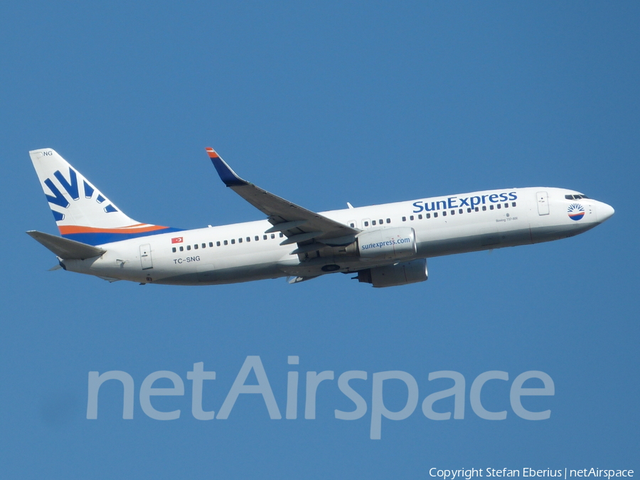 SunExpress Boeing 737-8HC (TC-SNG) | Photo 423317