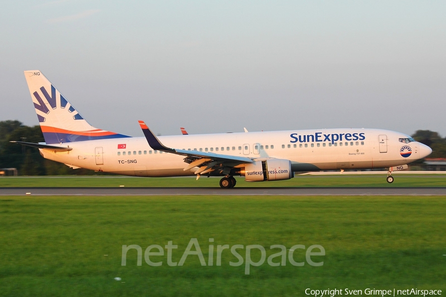 SunExpress Boeing 737-8HC (TC-SNG) | Photo 128583