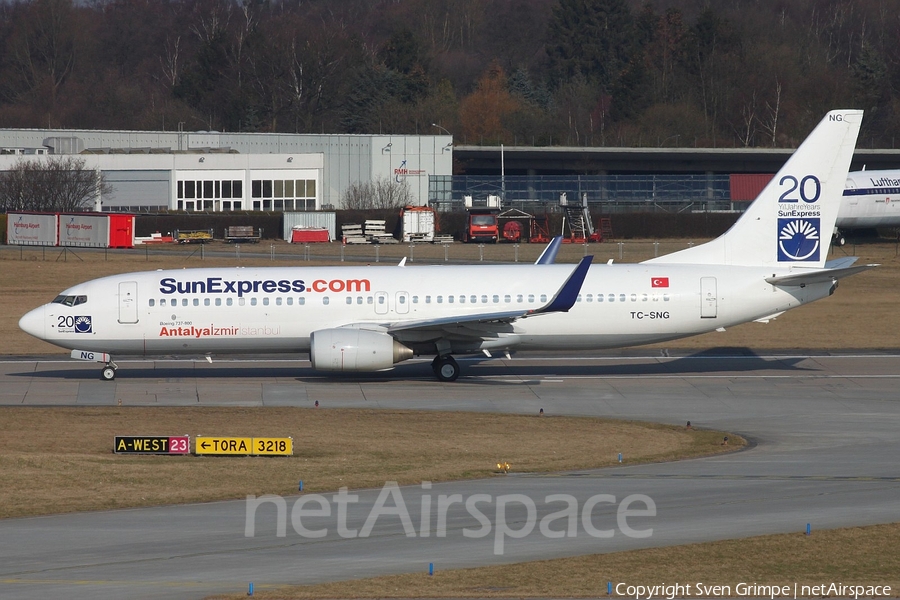 SunExpress Boeing 737-8HC (TC-SNG) | Photo 16678