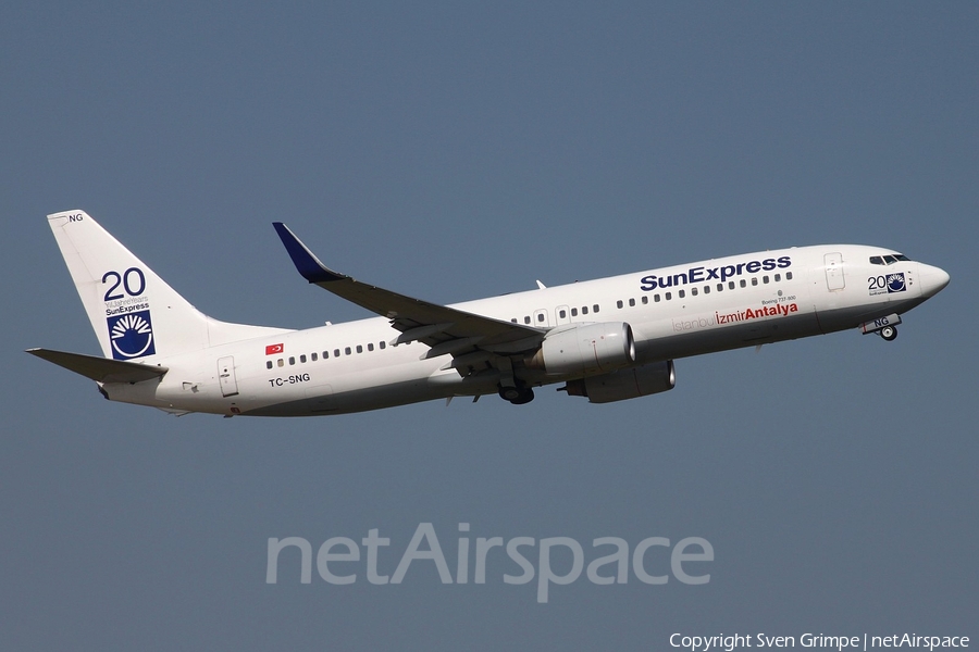 SunExpress Boeing 737-8HC (TC-SNG) | Photo 25802