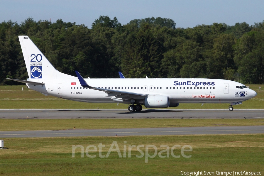 SunExpress Boeing 737-8HC (TC-SNG) | Photo 35735