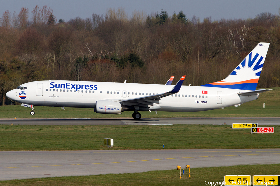 SunExpress Boeing 737-8HC (TC-SNG) | Photo 488181