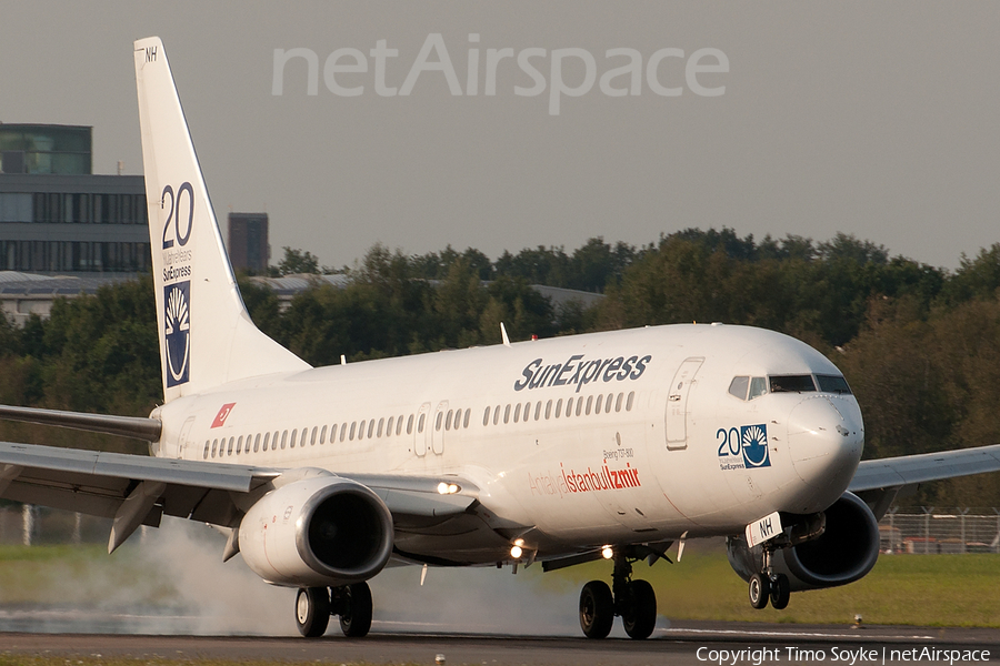 SunExpress Boeing 737-8FH (TC-SNH) | Photo 24028