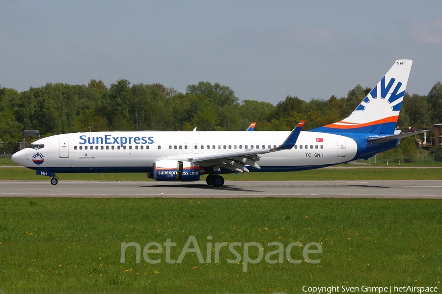 SunExpress Boeing 737-8FH (TC-SNH) | Photo 26354