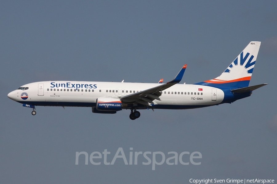 SunExpress Boeing 737-8FH (TC-SNH) | Photo 28914
