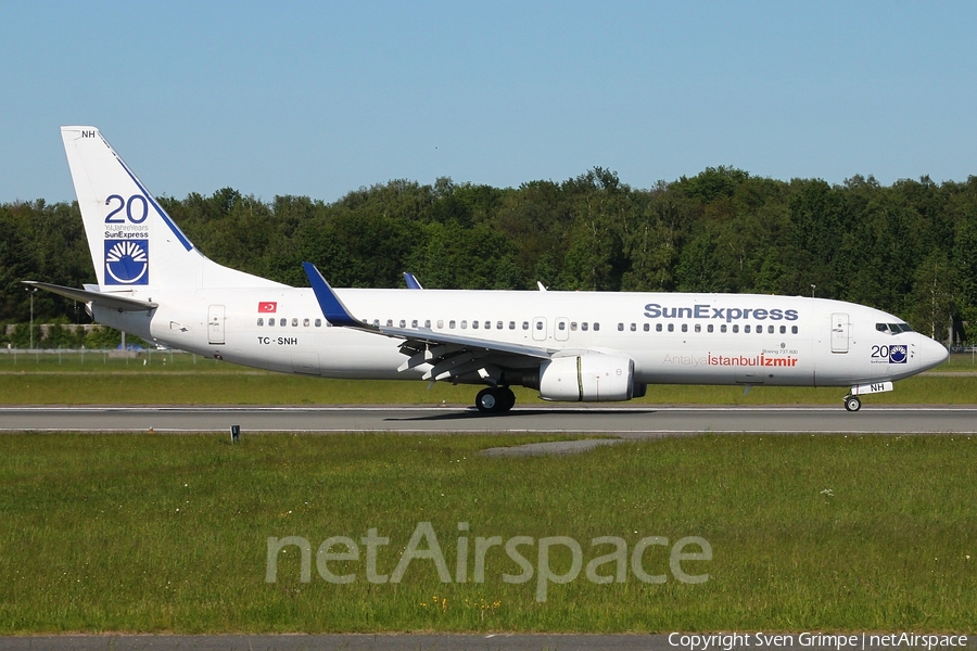 SunExpress Boeing 737-8FH (TC-SNH) | Photo 64592