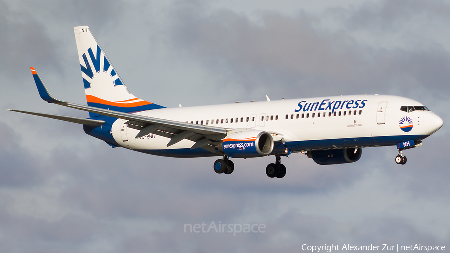 SunExpress Boeing 737-8FH (TC-SNH) | Photo 393060