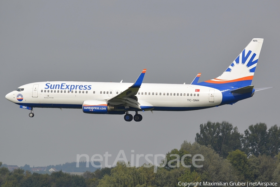 SunExpress Boeing 737-8FH (TC-SNH) | Photo 112283