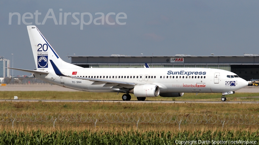 SunExpress Boeing 737-8FH (TC-SNH) | Photo 171915