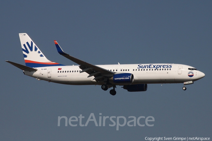 SunExpress Boeing 737-8FH (TC-SNI) | Photo 83256