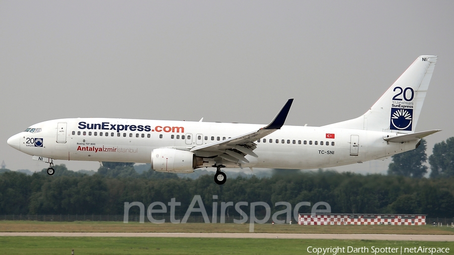 SunExpress Boeing 737-8FH (TC-SNI) | Photo 207040