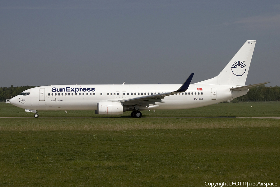SunExpress Boeing 737-8FH (TC-SNI) | Photo 274328