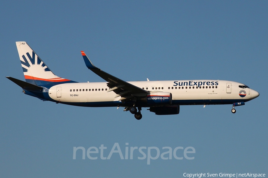 SunExpress Boeing 737-86J (TC-SNJ) | Photo 117963