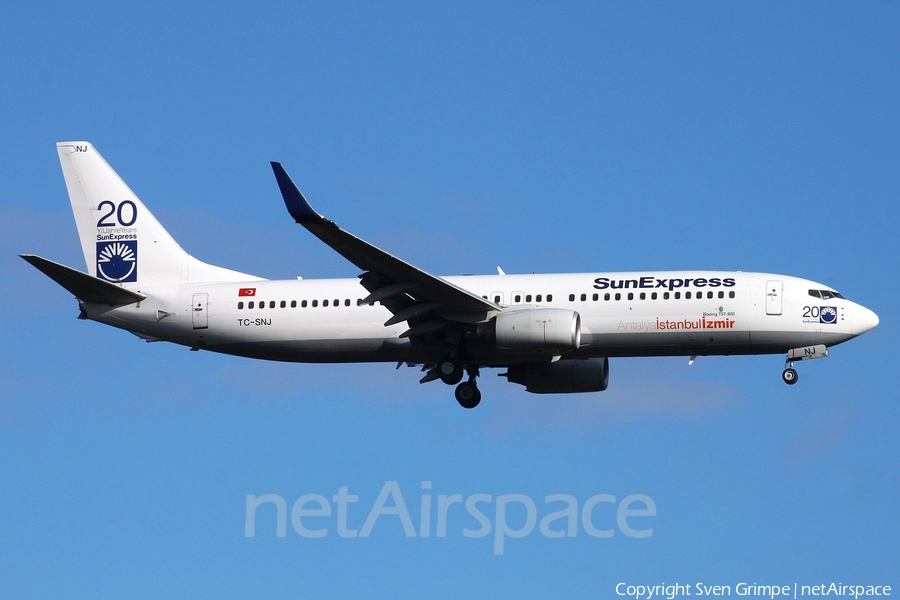 SunExpress Boeing 737-86J (TC-SNJ) | Photo 35720