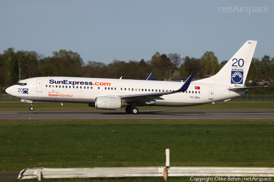 SunExpress Boeing 737-86J (TC-SNJ) | Photo 39776