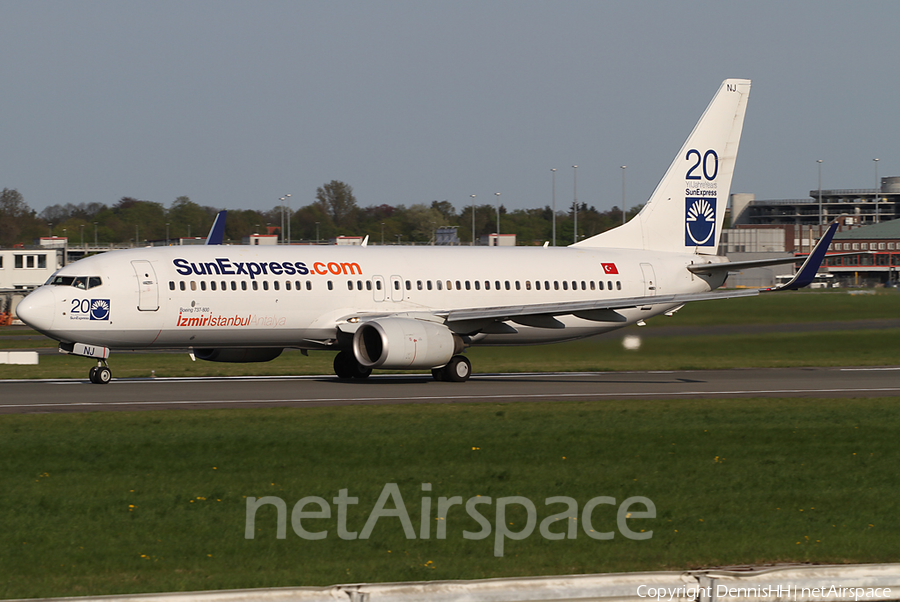 SunExpress Boeing 737-86J (TC-SNJ) | Photo 415381