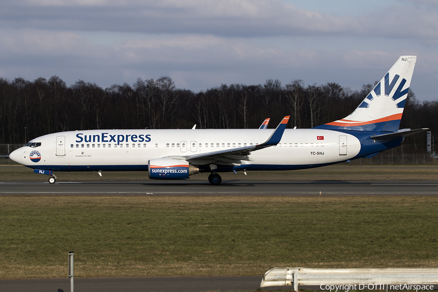 SunExpress Boeing 737-86J (TC-SNJ) | Photo 532947