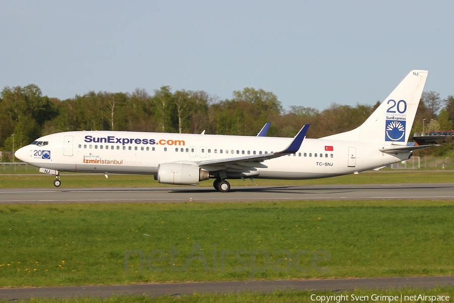 SunExpress Boeing 737-86J (TC-SNJ) | Photo 679595