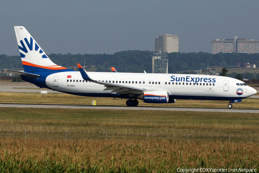 SunExpress Boeing 737-86J (TC-SNJ) | Photo 275924