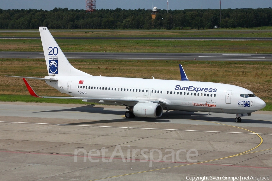 SunExpress Boeing 737-86J (TC-SNJ) | Photo 33534