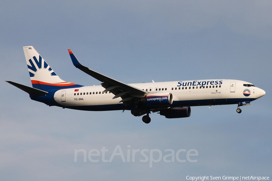 SunExpress Boeing 737-86N (TC-SNL) | Photo 17654