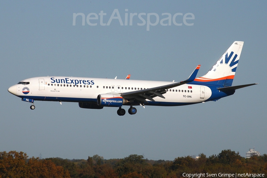SunExpress Boeing 737-86N (TC-SNL) | Photo 35883