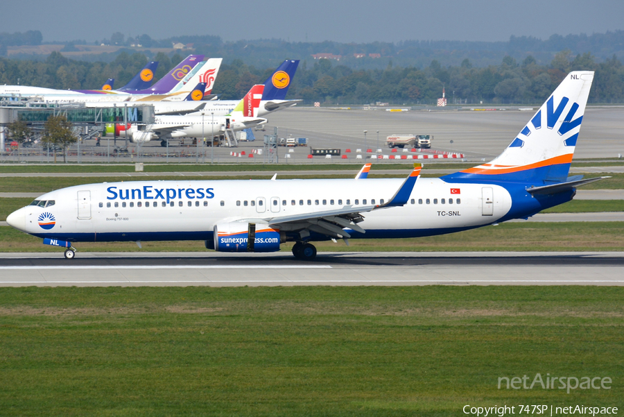 SunExpress Boeing 737-86N (TC-SNL) | Photo 87761