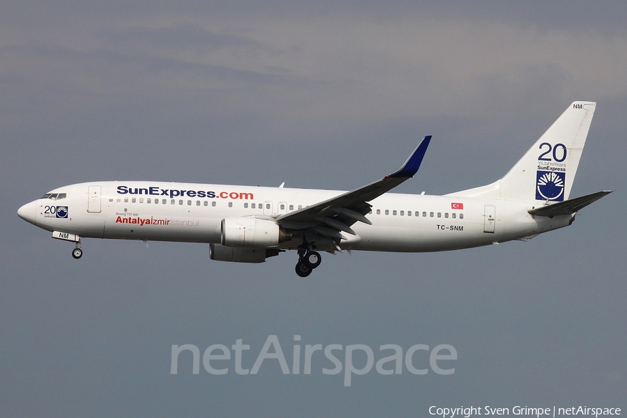 SunExpress Boeing 737-8BK (TC-SNM) | Photo 18150