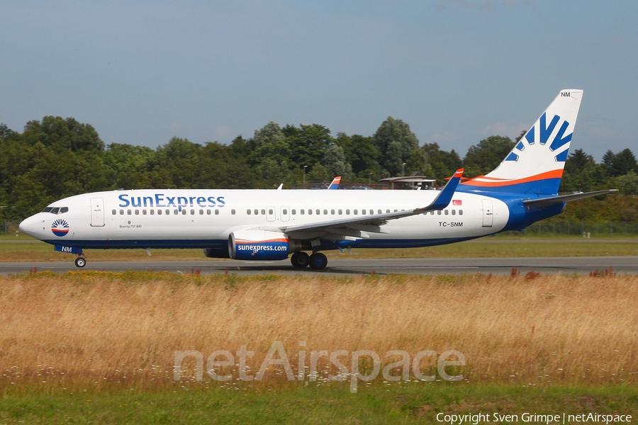 SunExpress Boeing 737-8BK (TC-SNM) | Photo 29446