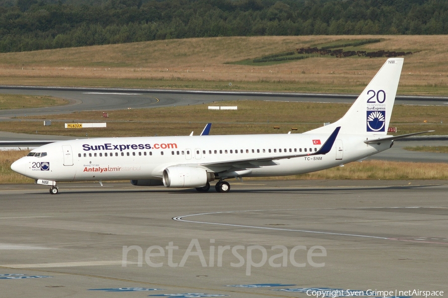 SunExpress Boeing 737-8BK (TC-SNM) | Photo 35955