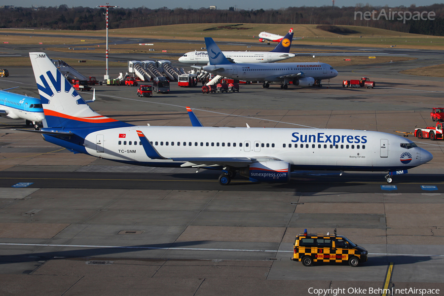 SunExpress Boeing 737-8BK (TC-SNM) | Photo 39409