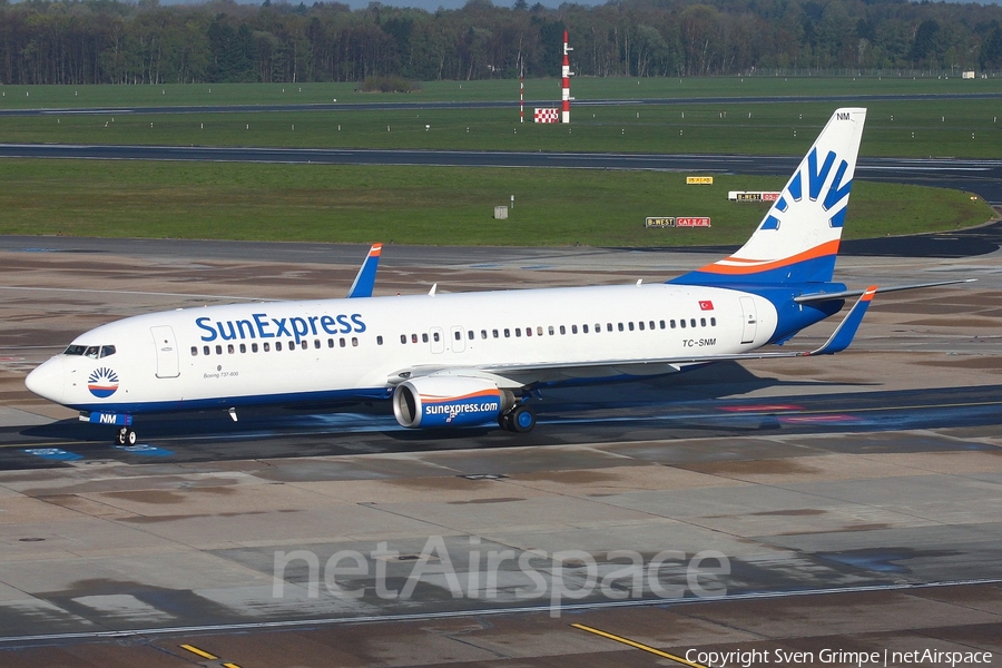 SunExpress Boeing 737-8BK (TC-SNM) | Photo 45685