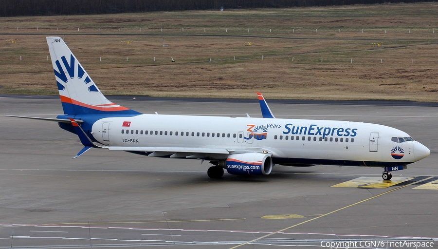 SunExpress Boeing 737-8HC (TC-SNN) | Photo 499021