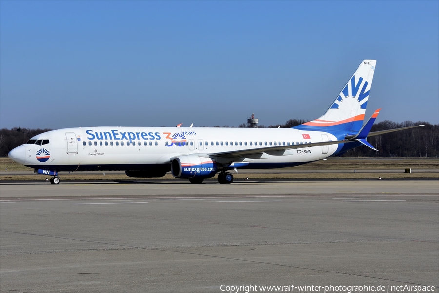 SunExpress Boeing 737-8HC (TC-SNN) | Photo 526210