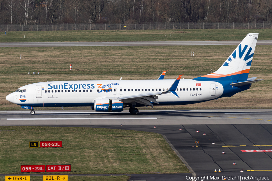 SunExpress Boeing 737-8HC (TC-SNN) | Photo 494279