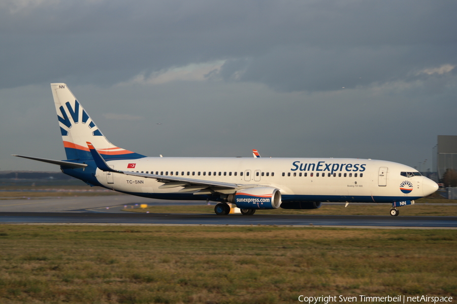 SunExpress Boeing 737-8HC (TC-SNN) | Photo 102946