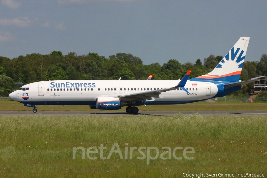 SunExpress Boeing 737-8HC (TC-SNN) | Photo 165557