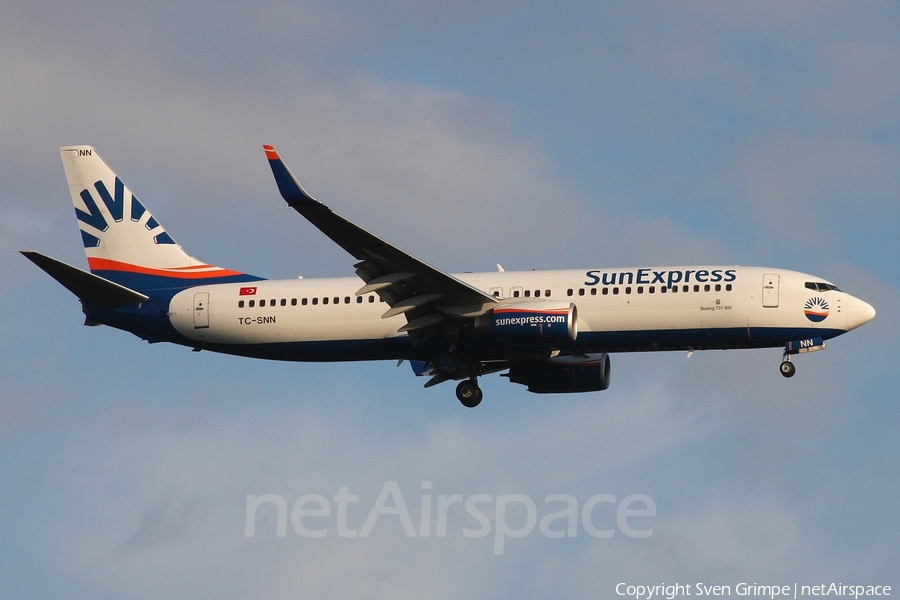 SunExpress Boeing 737-8HC (TC-SNN) | Photo 17382