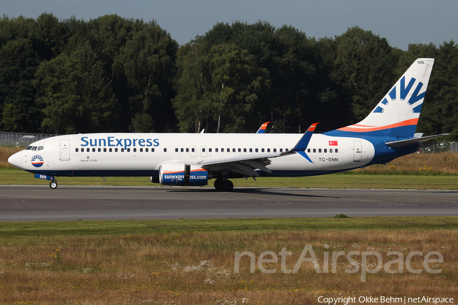 SunExpress Boeing 737-8HC (TC-SNN) | Photo 175168