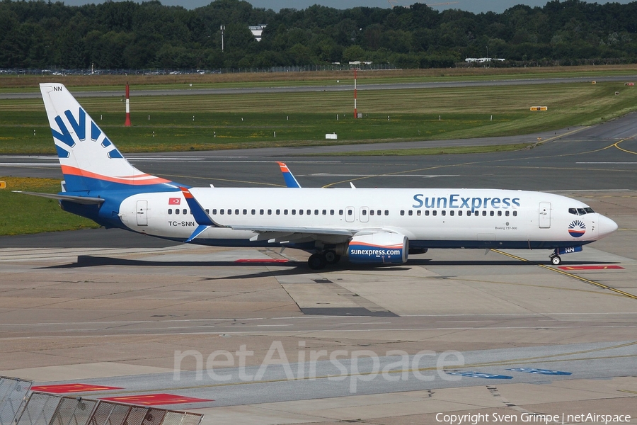 SunExpress Boeing 737-8HC (TC-SNN) | Photo 176291