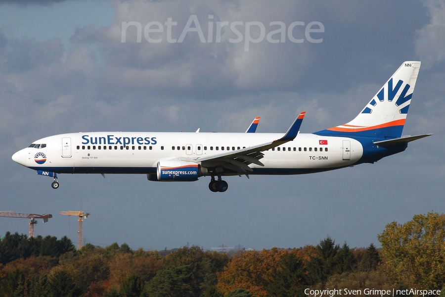 SunExpress Boeing 737-8HC (TC-SNN) | Photo 33424