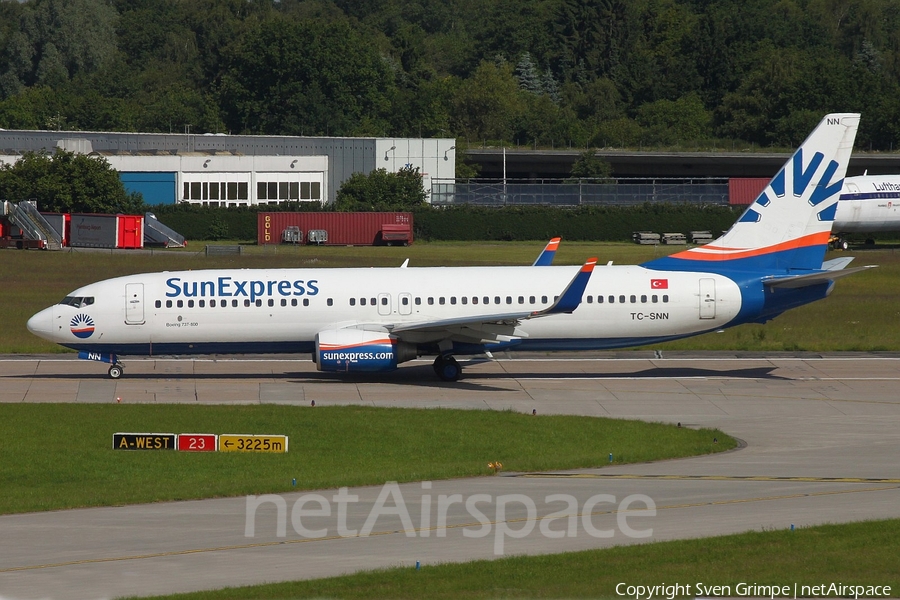 SunExpress Boeing 737-8HC (TC-SNN) | Photo 48950