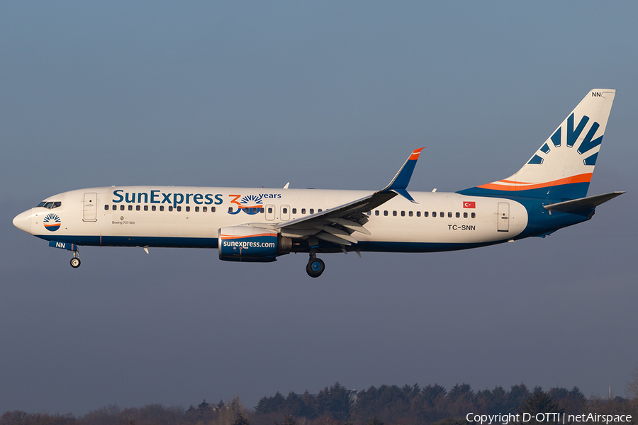 SunExpress Boeing 737-8HC (TC-SNN) | Photo 365268