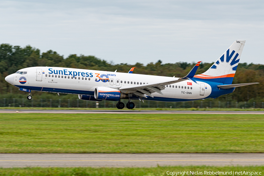 SunExpress Boeing 737-8HC (TC-SNN) | Photo 472220