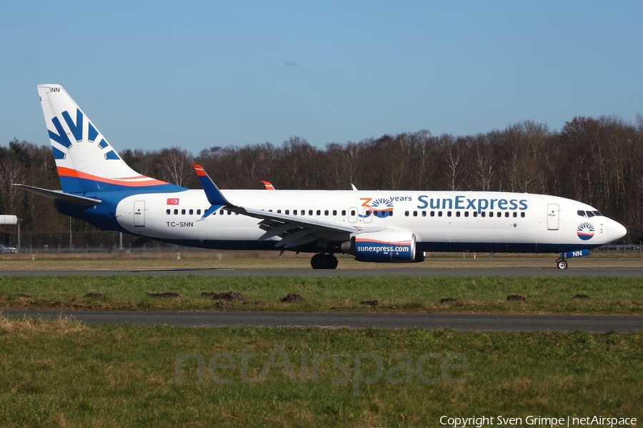 SunExpress Boeing 737-8HC (TC-SNN) | Photo 499097