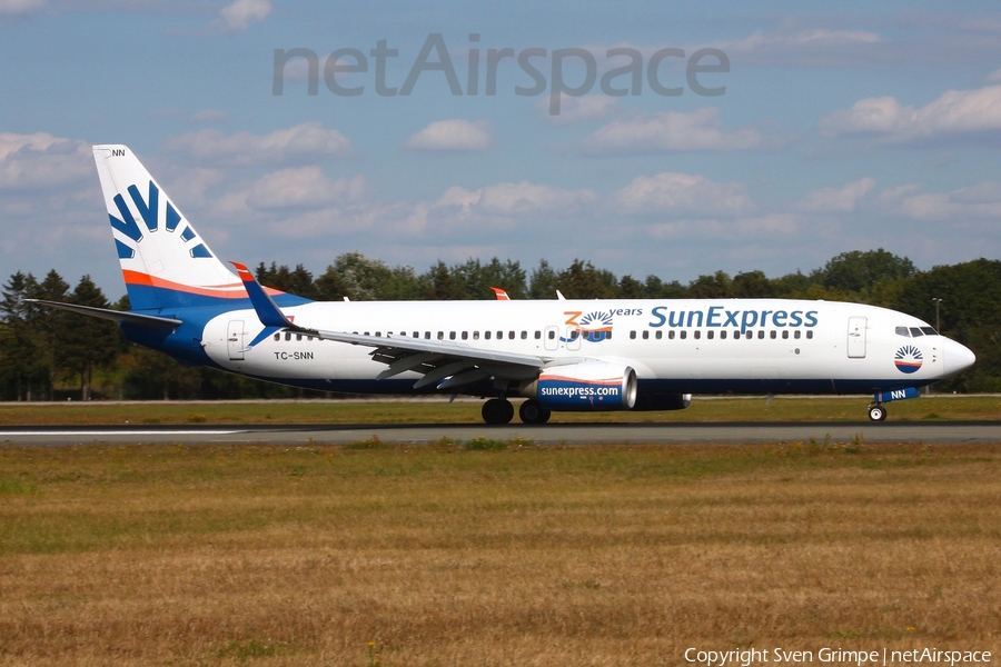 SunExpress Boeing 737-8HC (TC-SNN) | Photo 526114
